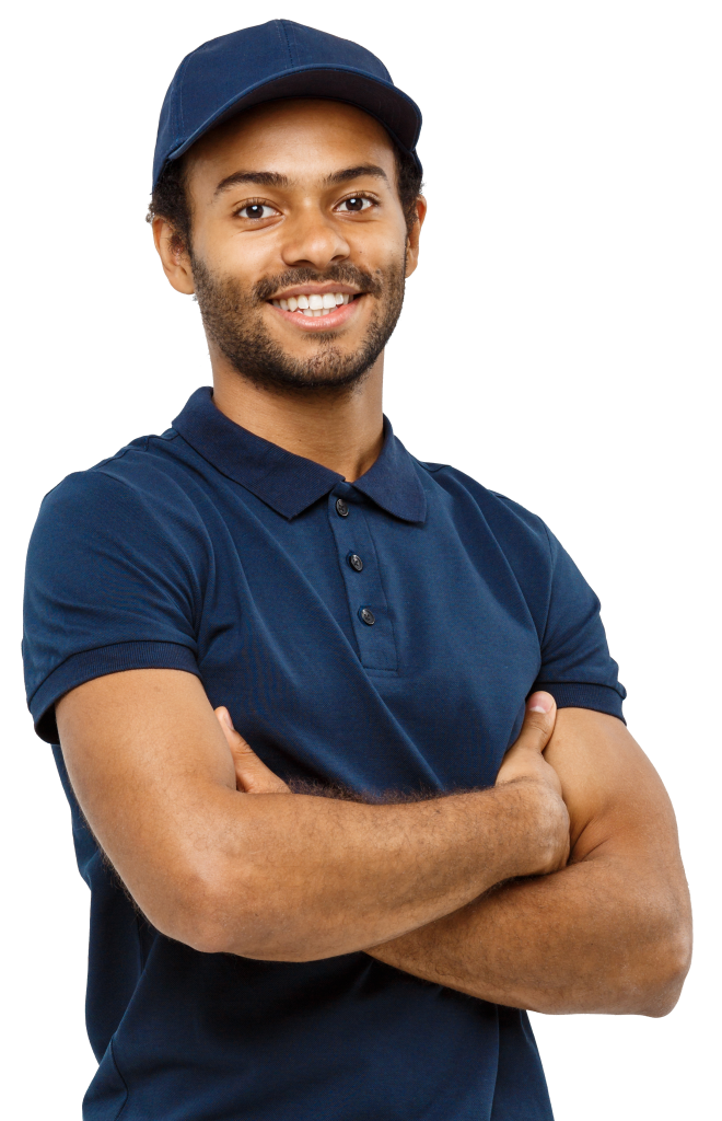 man smiling